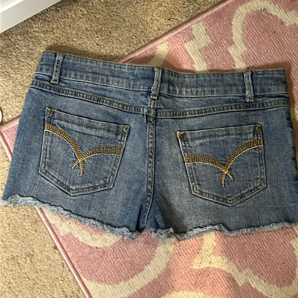 Women denim shorts C6